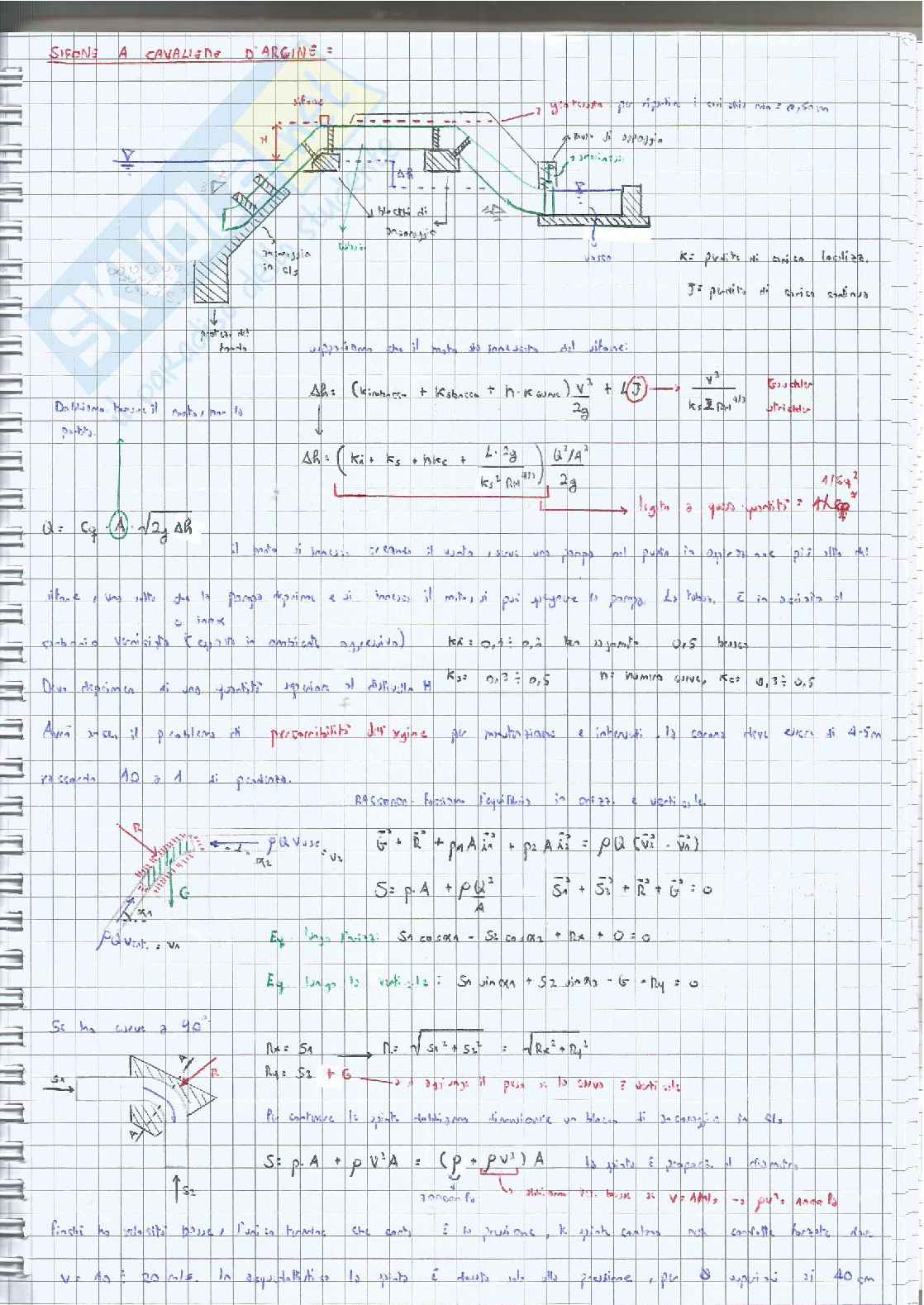 Appunti lezioni Costruzioni Idrauliche: acquedotti   Pag. 11