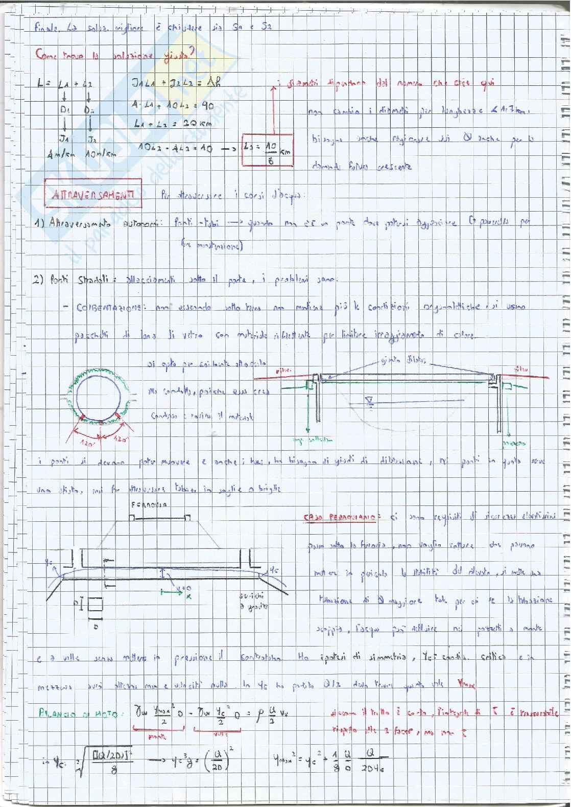 Appunti lezioni Costruzioni Idrauliche: acquedotti   Pag. 16