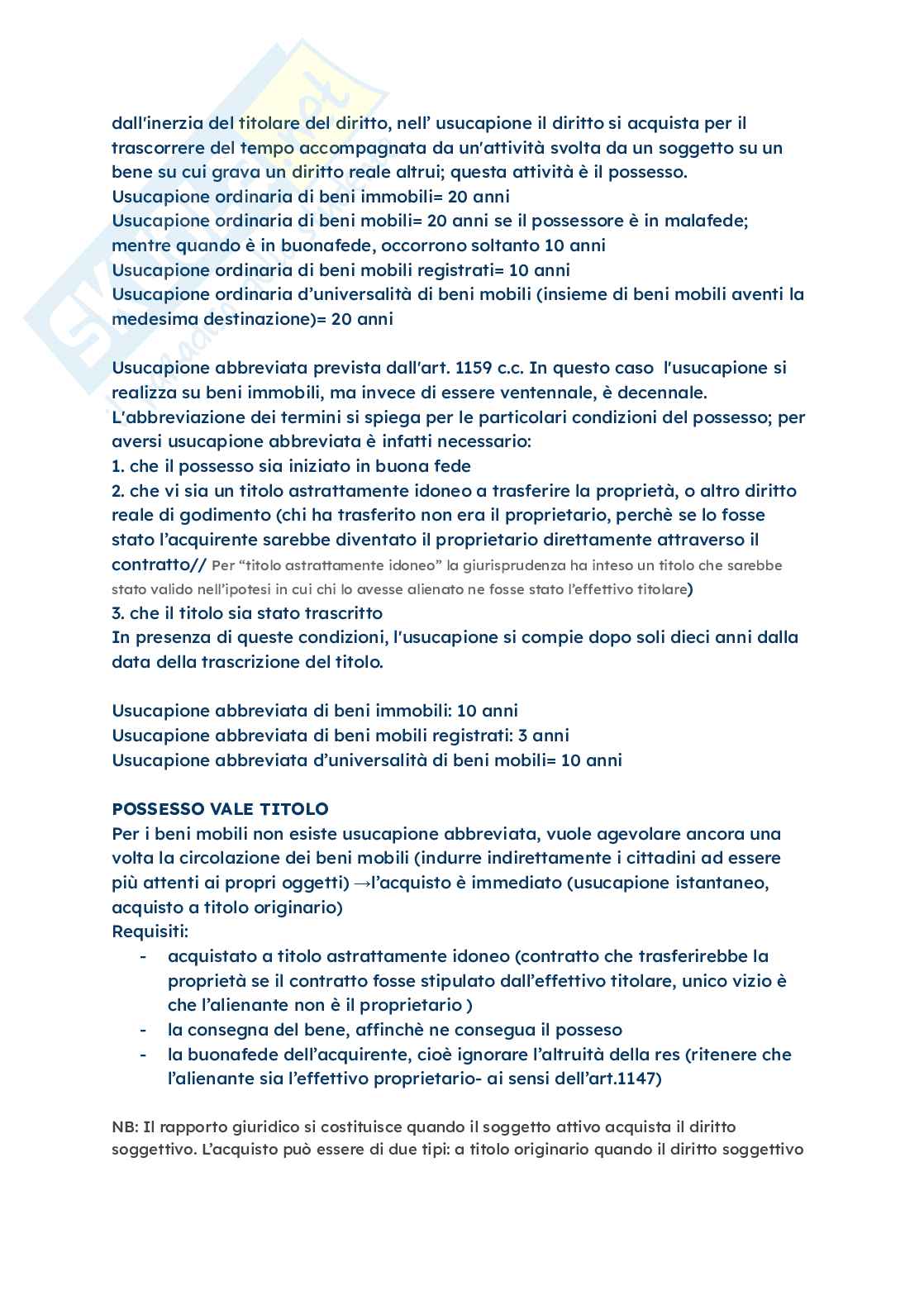 Appunti Diritto privato Pag. 81