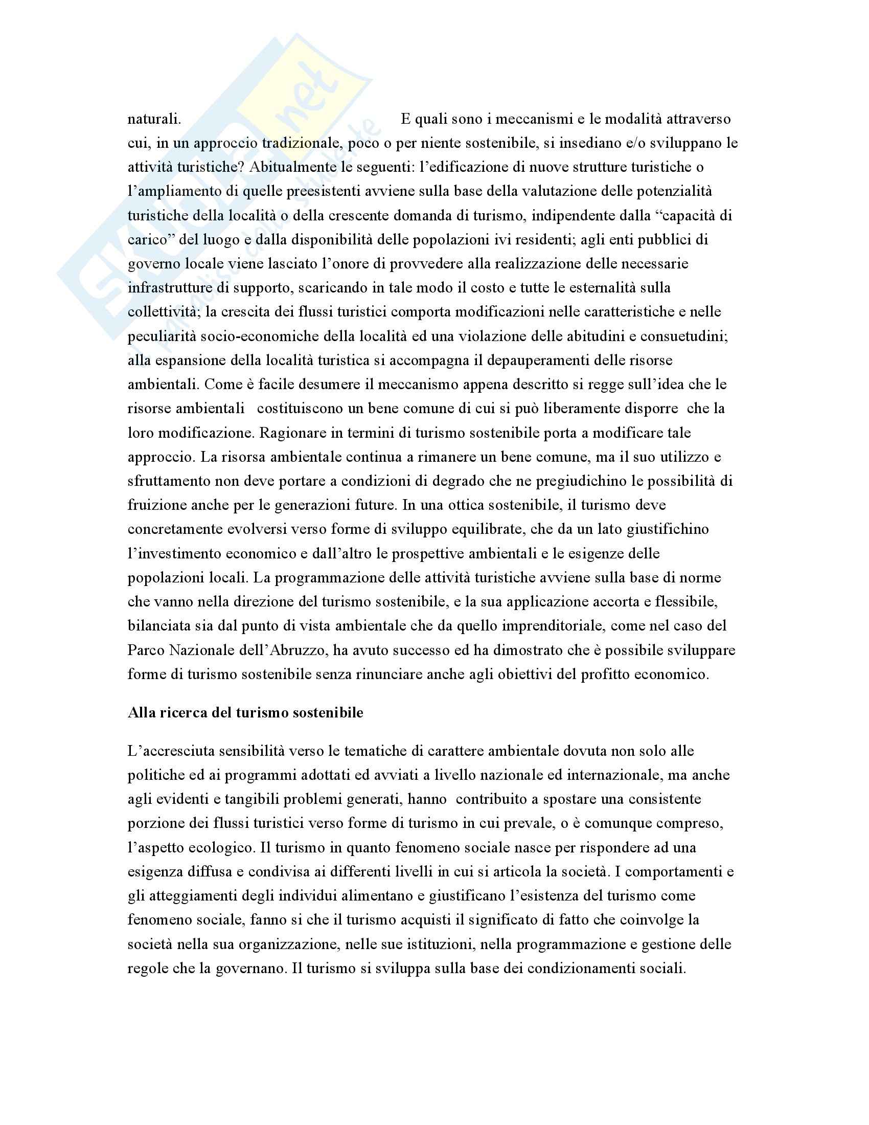 Sociologia del turismo - Appunti Pag. 11