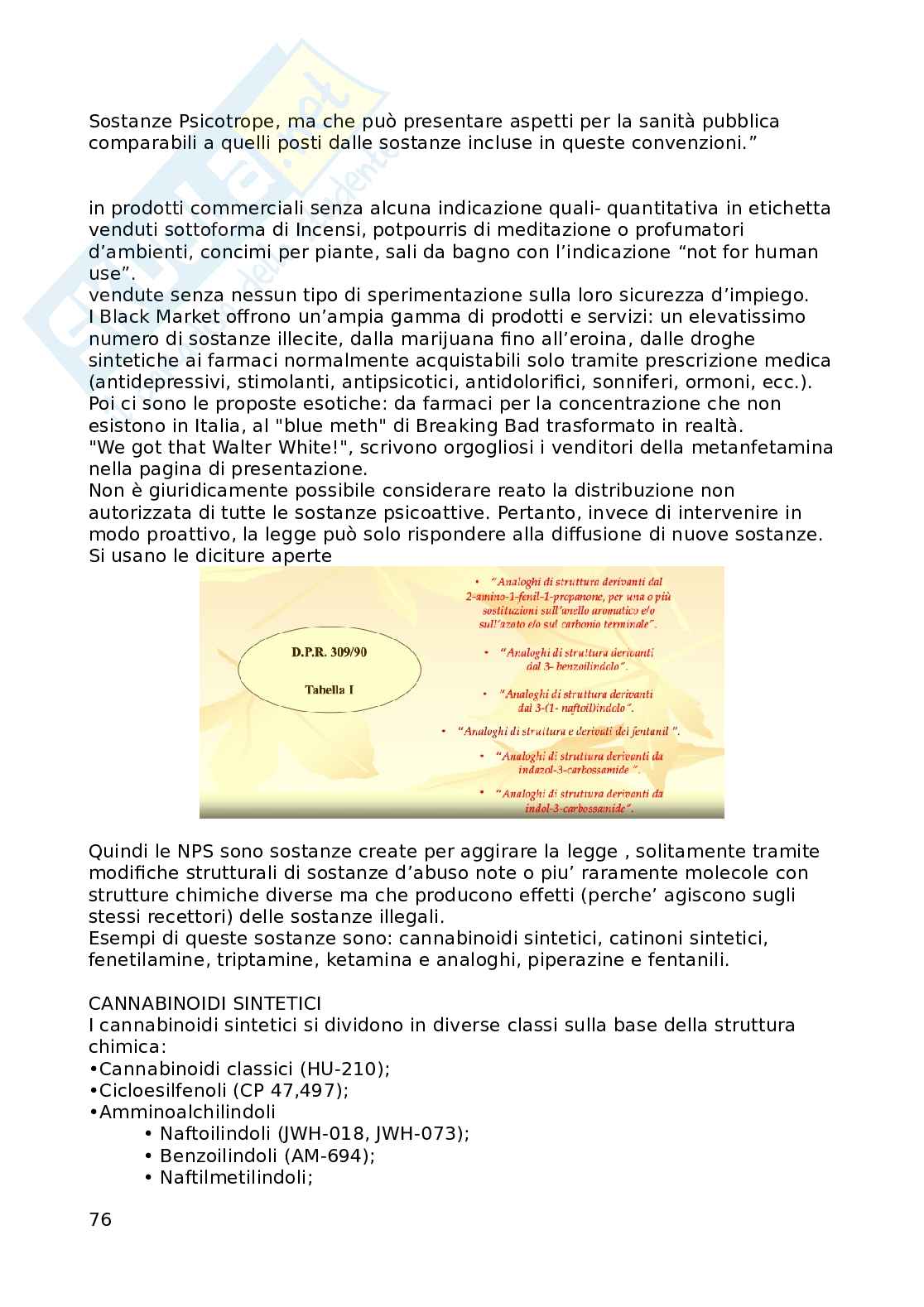 Appunti Chimica tossicologia Pag. 76