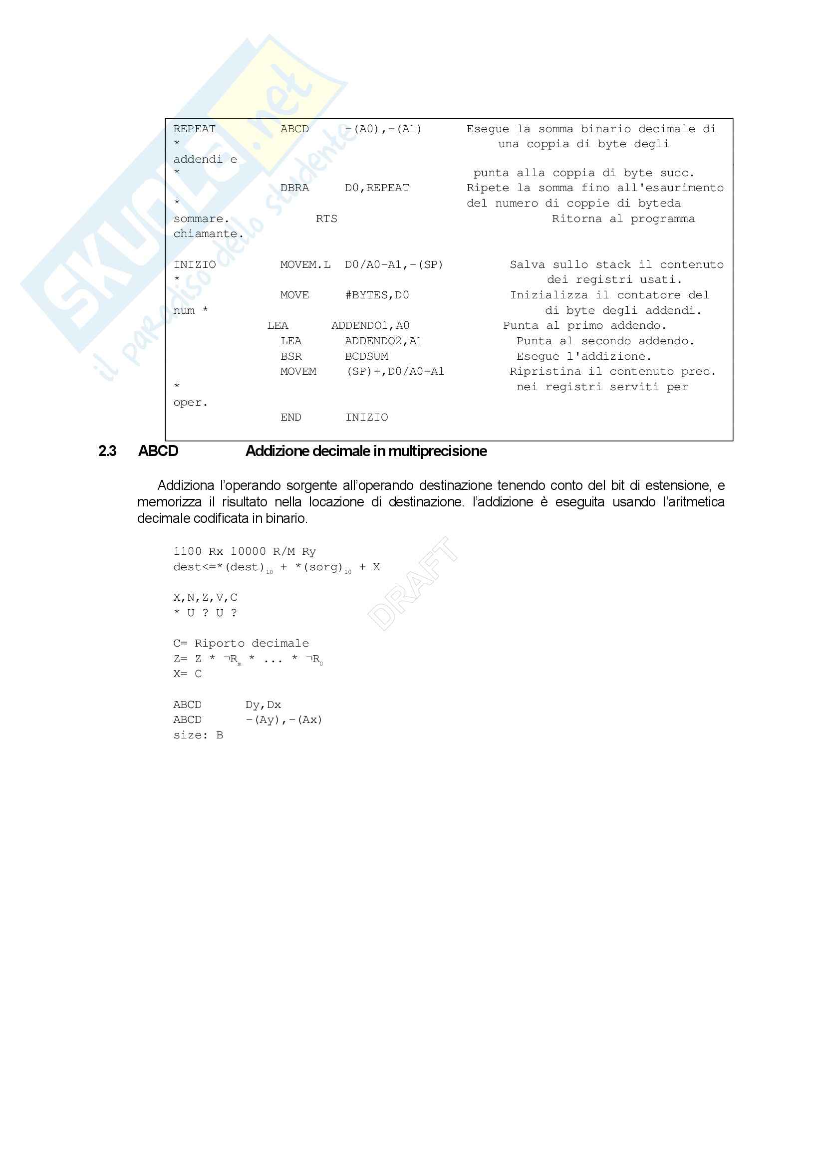 Calcolatori Elettronici I – Asim Tool Pag. 16