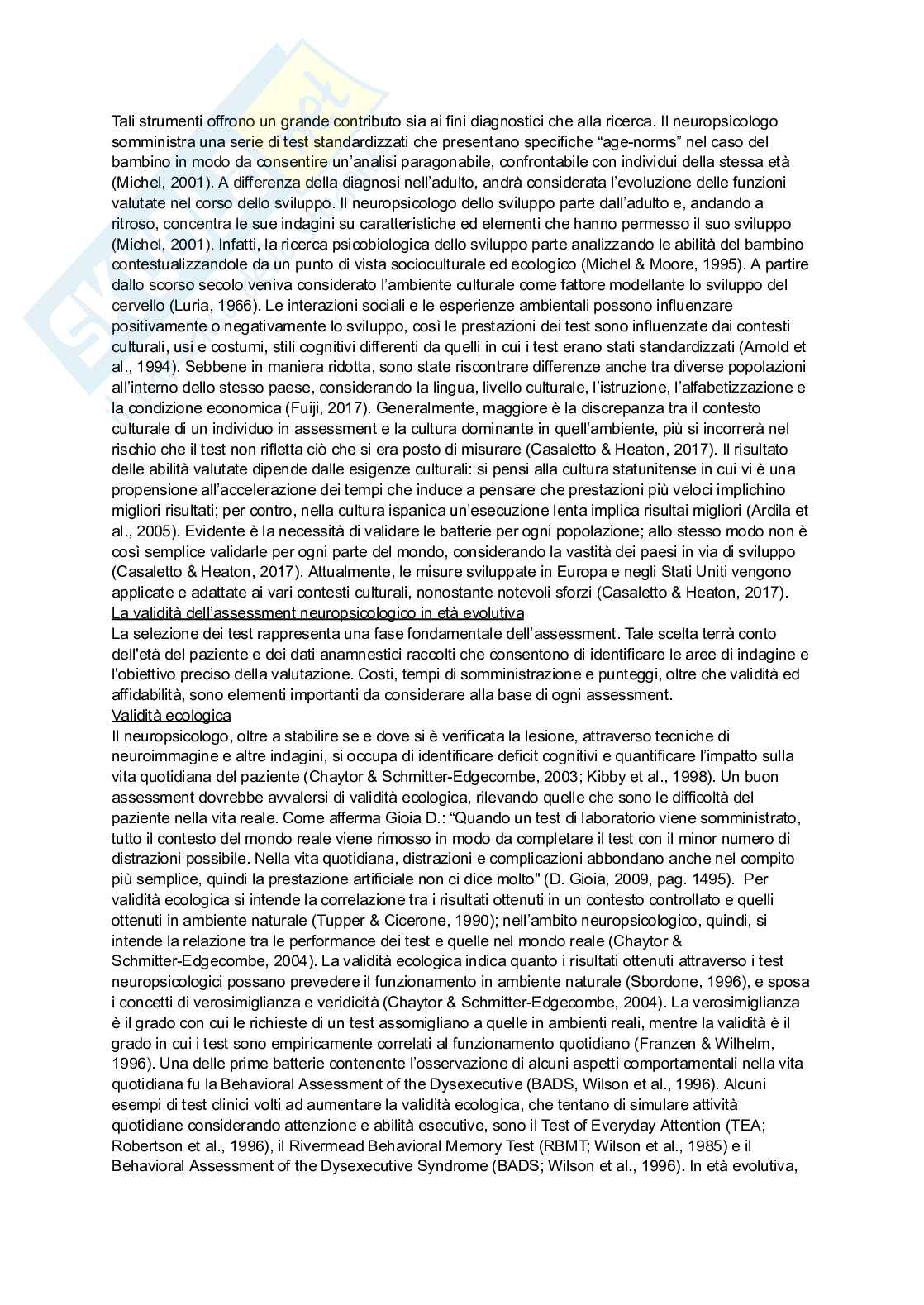 Neuropsichiatria infantile Pag. 21