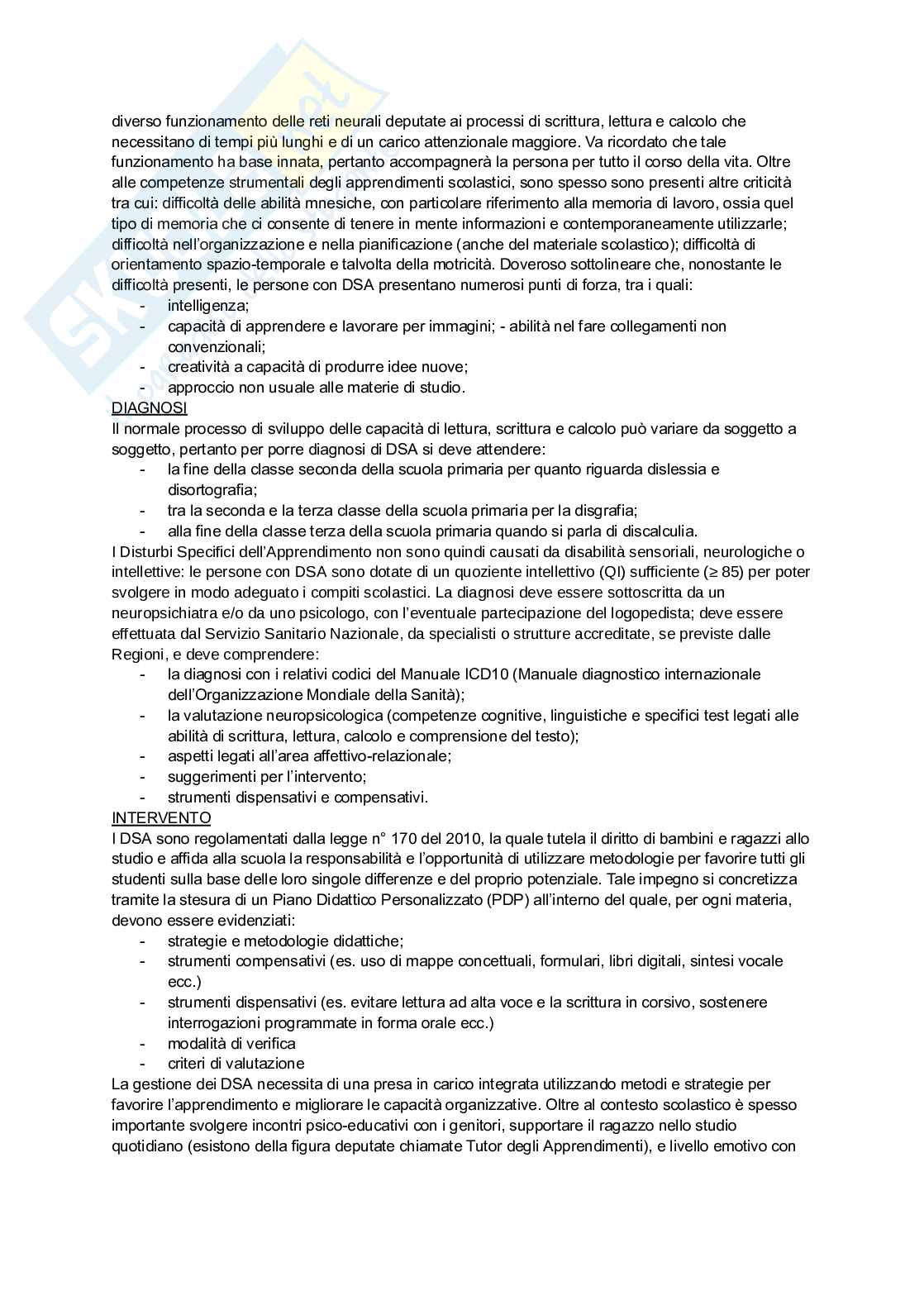Neuropsichiatria infantile Pag. 36