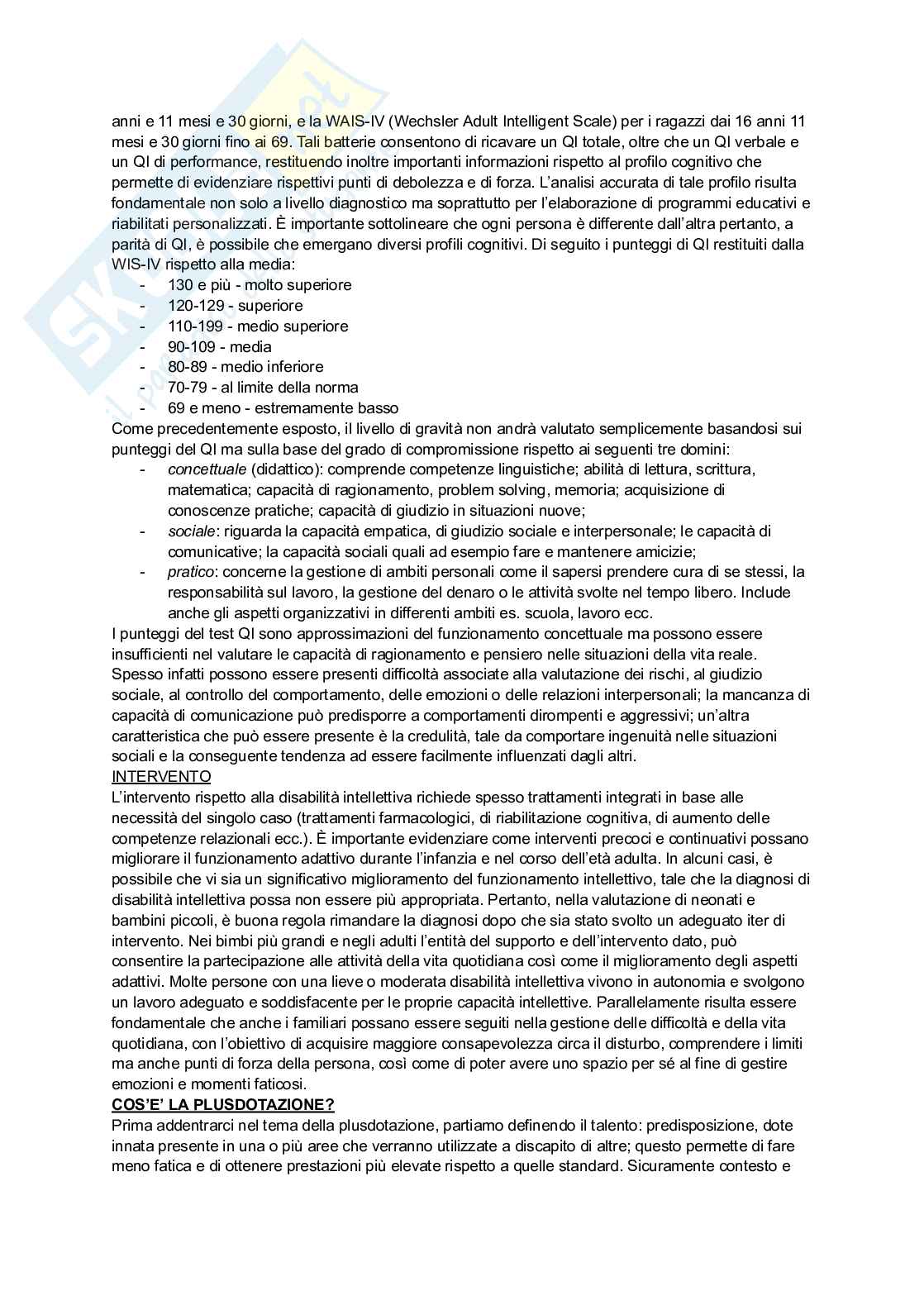 Neuropsichiatria infantile Pag. 61