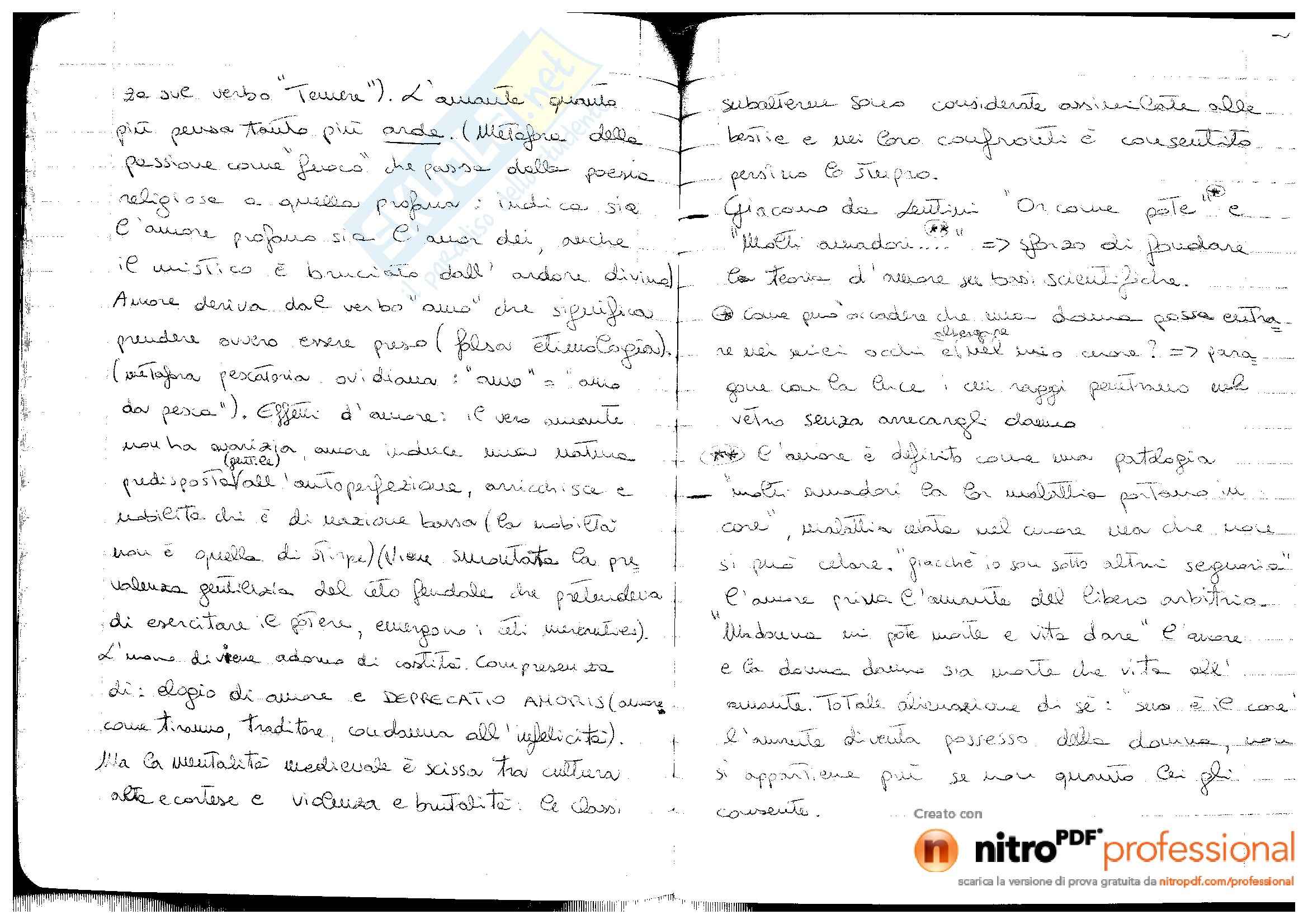 Parafrasi Io M'aggio Posto In Core A Dio Servire