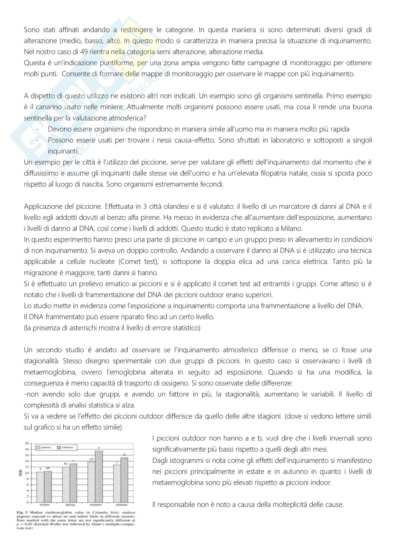 Appunti presi a lezione di metodologia ecologia applicata Pag. 16