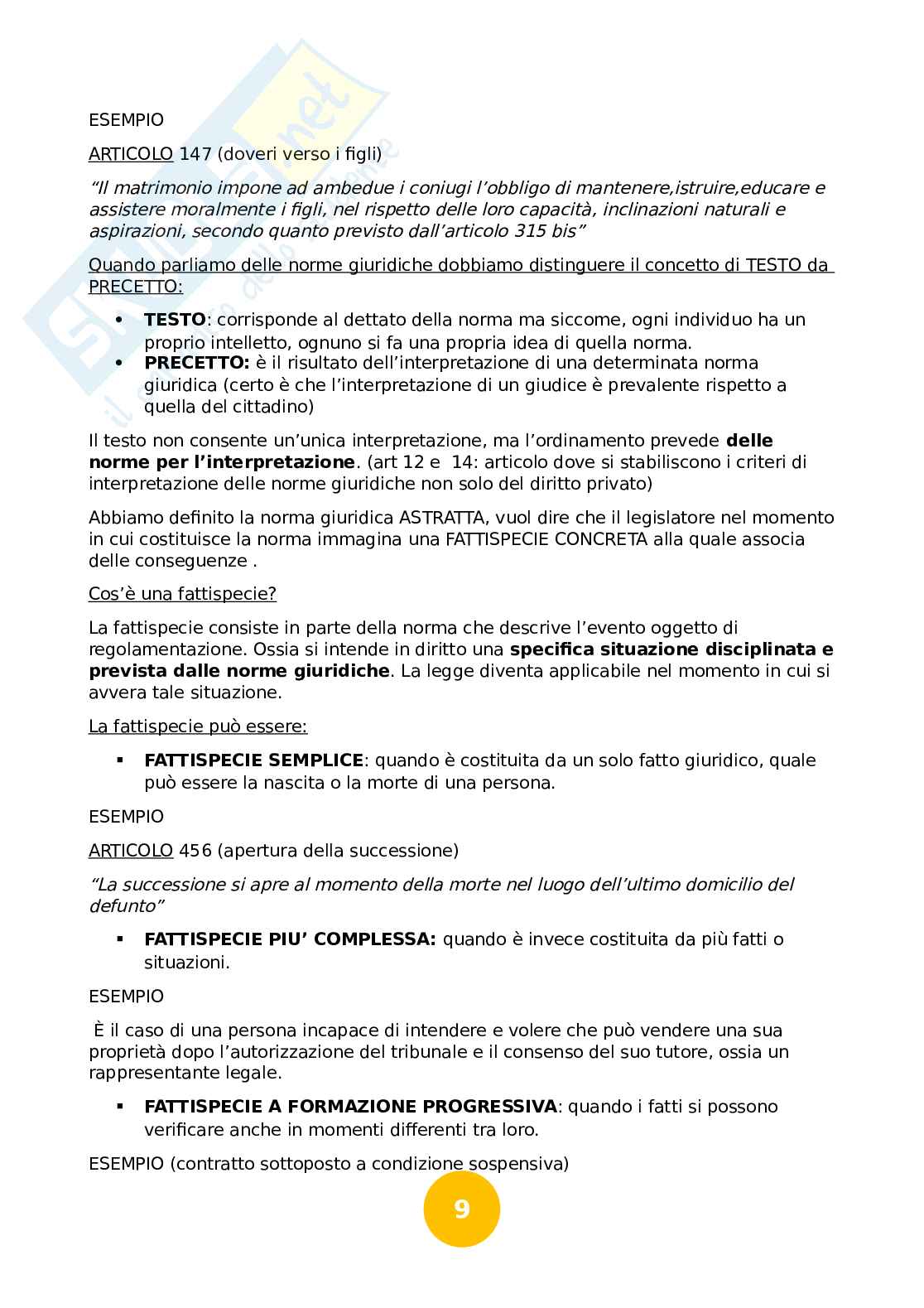  L’ordinamento giuridico e le fonti del diritto (lezione 1)  Pag. 2