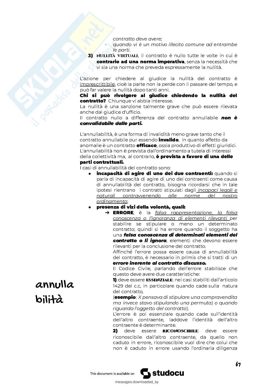 Appunti di Diritto privato Pag. 6
