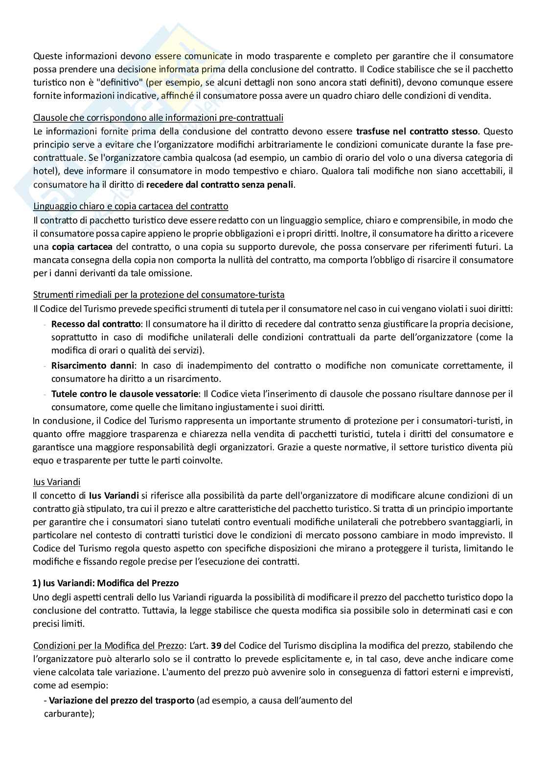 Contratti d'impresa e dei consumatori Pag. 31