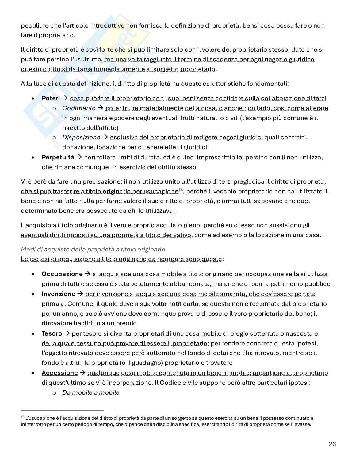 Riassunto esame Diritto privato, Prof. Ferro Luzzi Federico, libro consigliato Istituzioni di diritto privato, Nivarra, Ricciuto, Scognamiglio Pag. 26