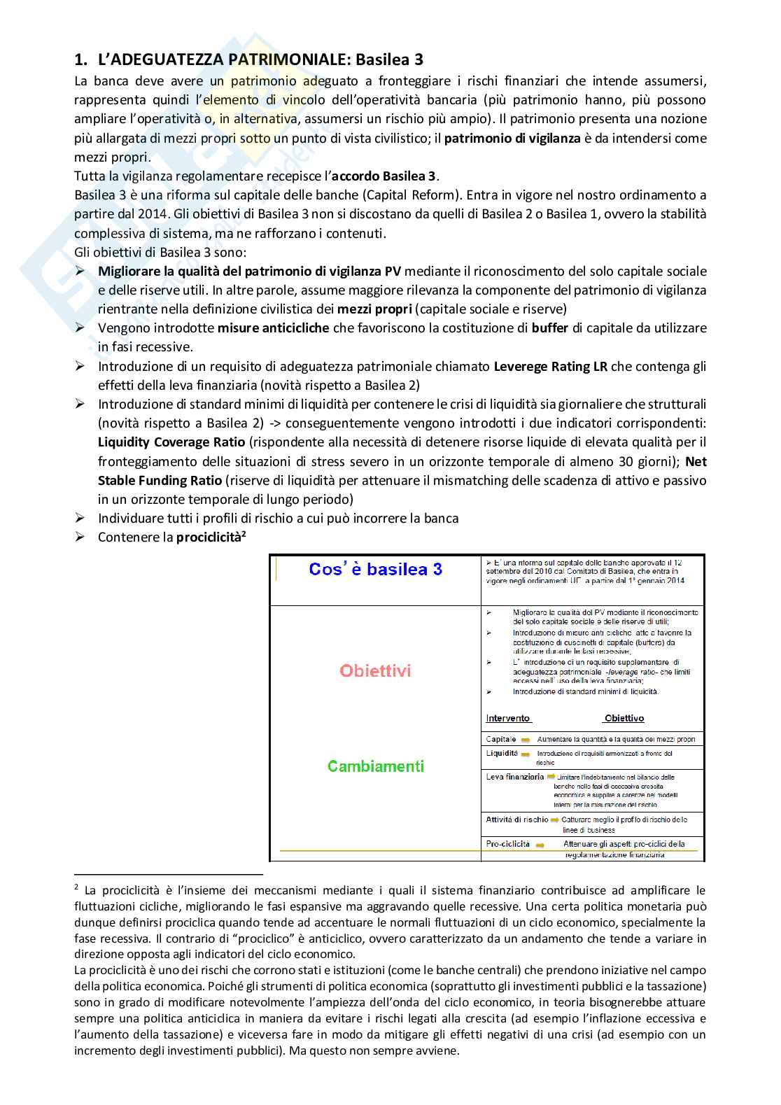 appunti di economia tecnica bancaria Pag. 41