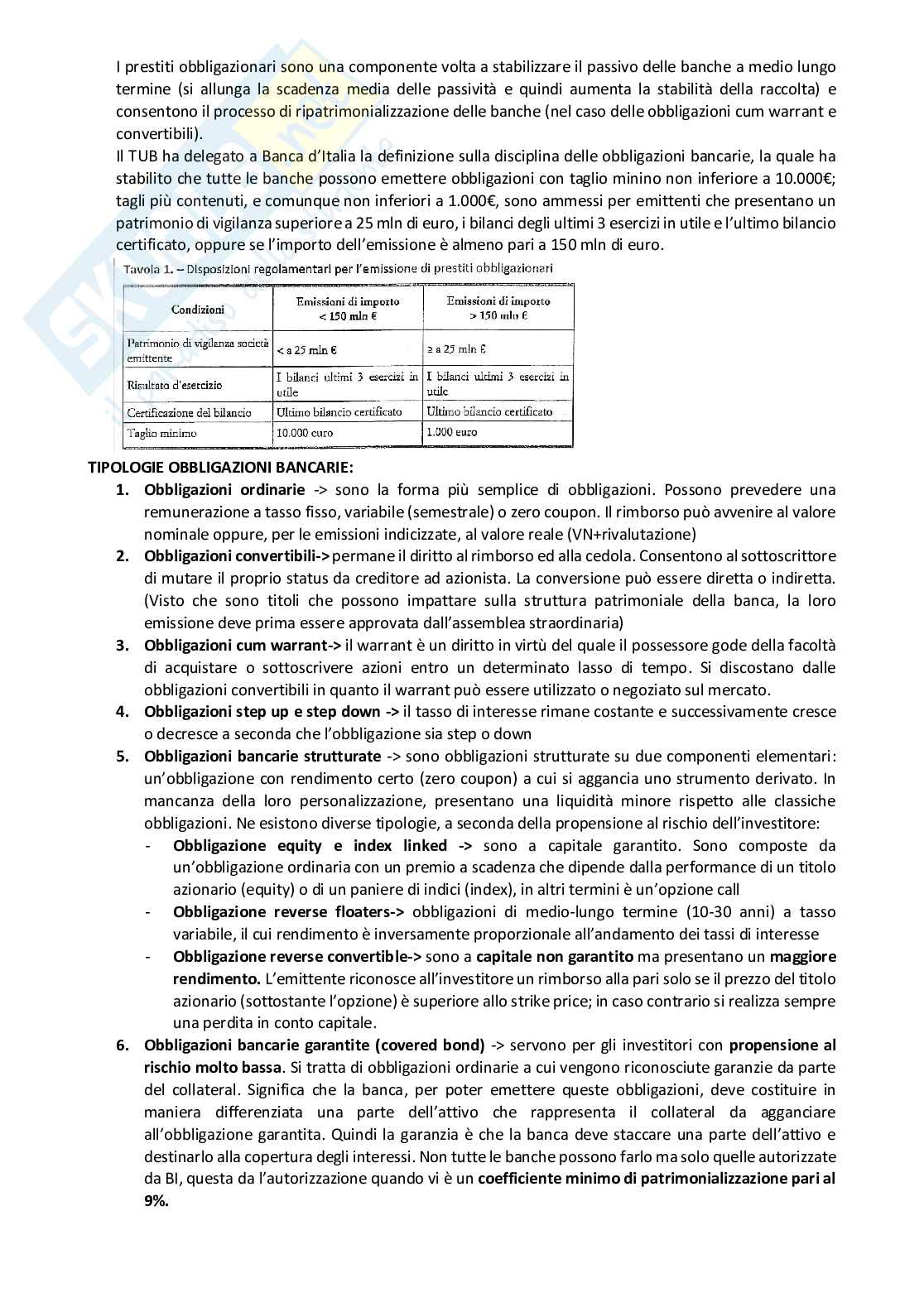 appunti di economia tecnica bancaria Pag. 71