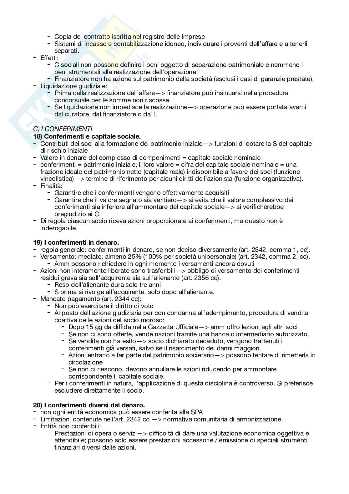 Riassunto esame Diritto commerciale, Prof. Zunarelli Stefano, libro consigliato Diritto commerciale , Campobasso  Pag. 46