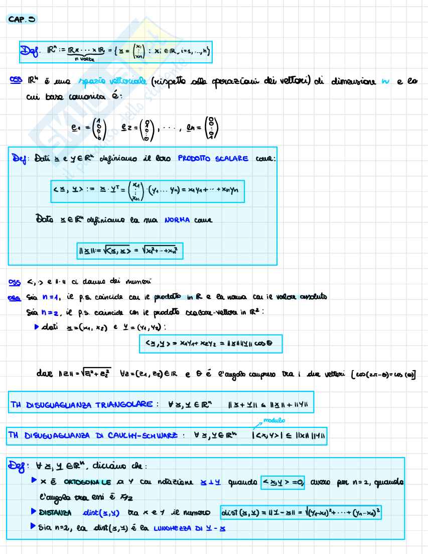 Appunti di Analisi matematica 2 sulle curve nel piano Pag. 1