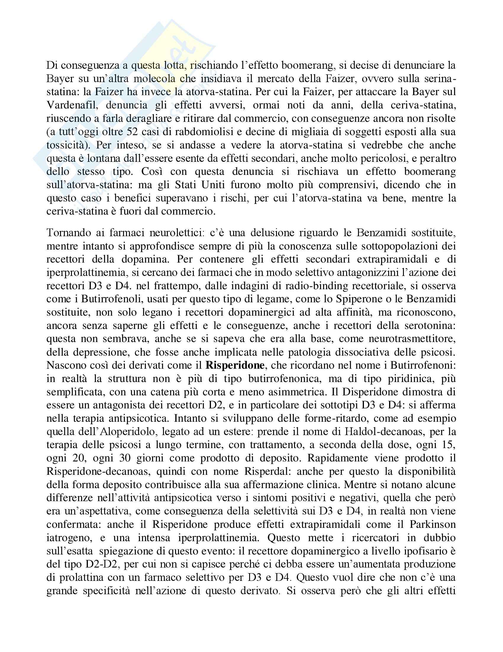 Farmacologia speciale - lezioni Pag. 41
