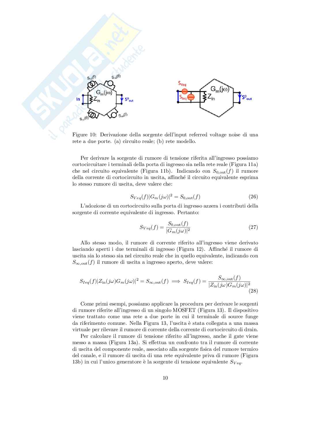 Rumore elettronica nei circuiti analogici e non solo Pag. 11