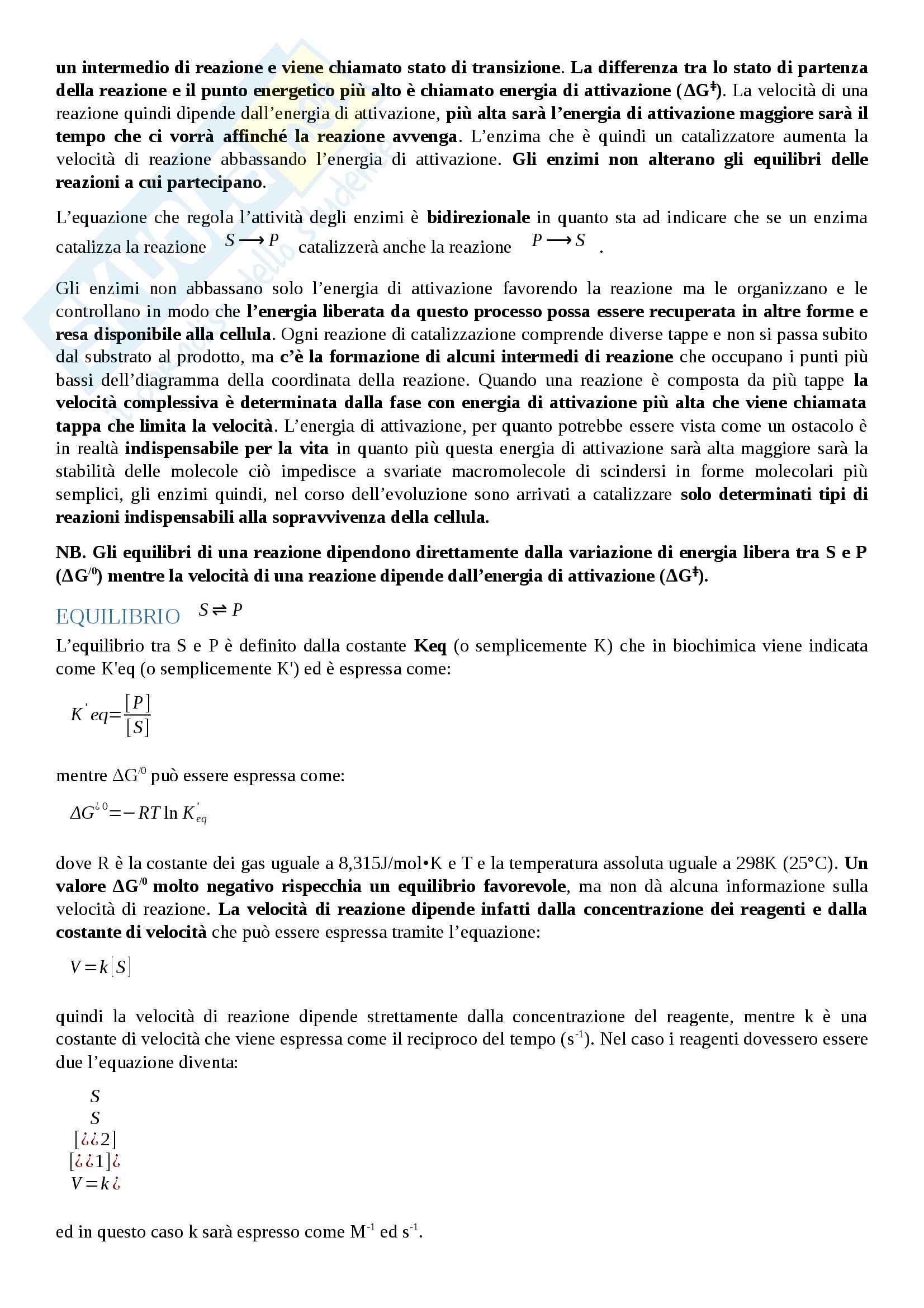 Biochimica - enzimi Pag. 2