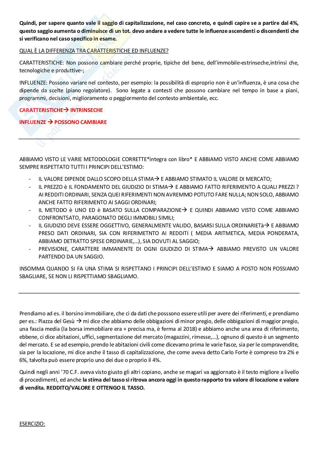 Appunti Estimo ed economia ambientale Pag. 21