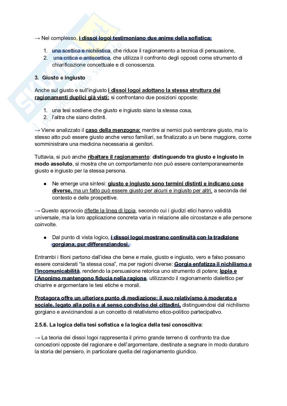 Riassunto esame Filosofia del Diritto, Prof. Sagnotti Simona Carlotta, libro consigliato Forme e momenti del ragionare nel diritto, Sagnotti Pag. 11