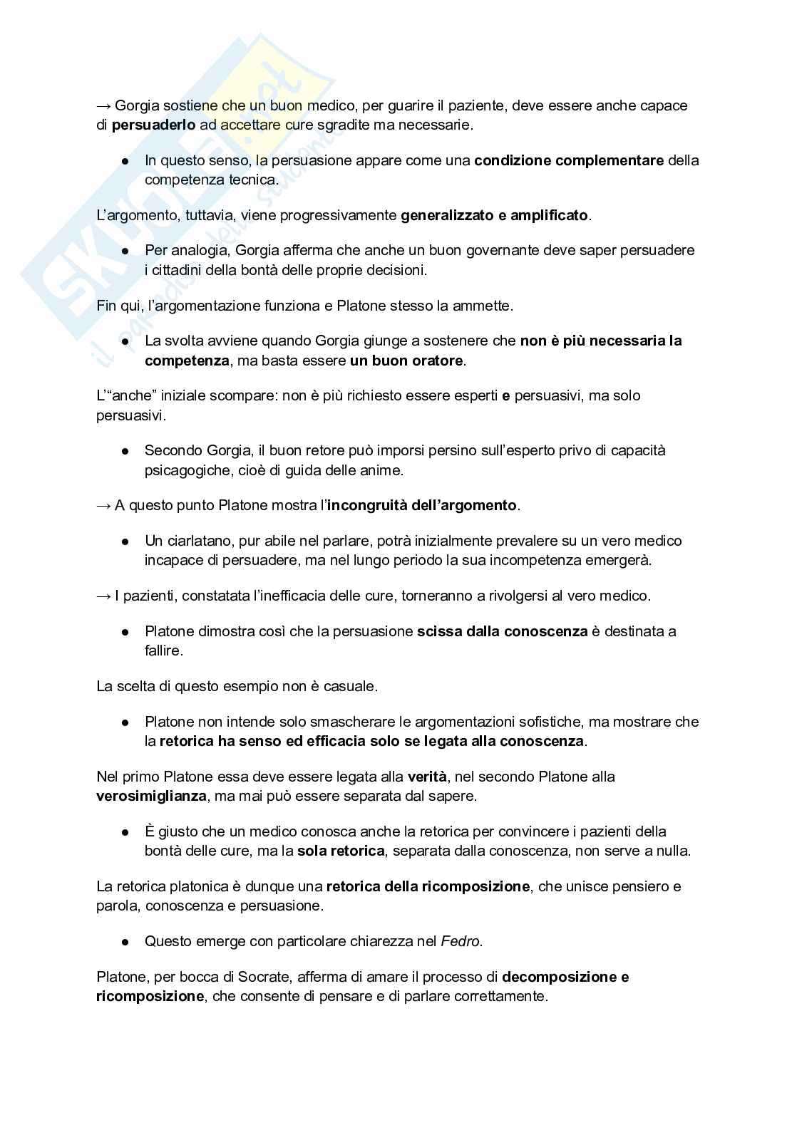 Riassunto esame Filosofia del Diritto, Prof. Sagnotti Simona Carlotta, libro consigliato Forme e momenti del ragionare nel diritto, Sagnotti Pag. 21