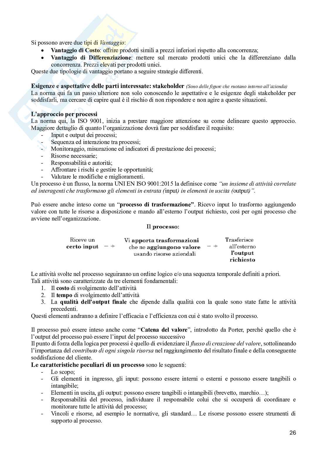 Appunti esame Produzione, qualità e sostenibilità Pag. 26