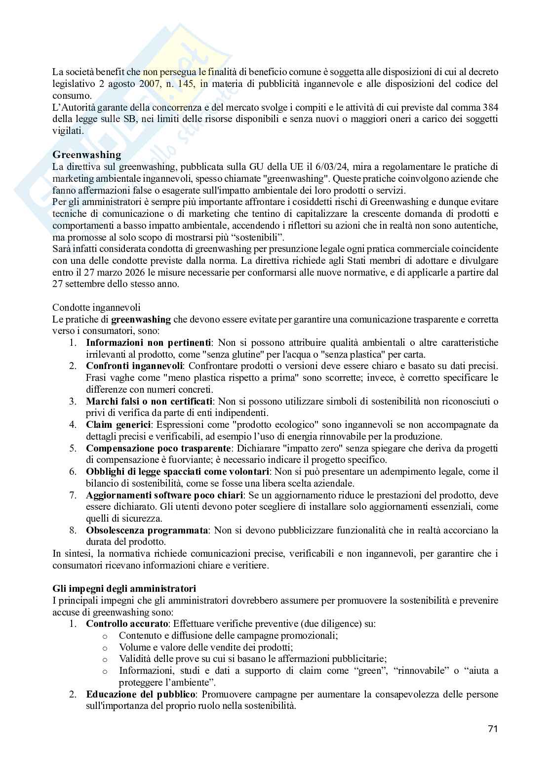 Appunti esame Produzione, qualità e sostenibilità Pag. 71