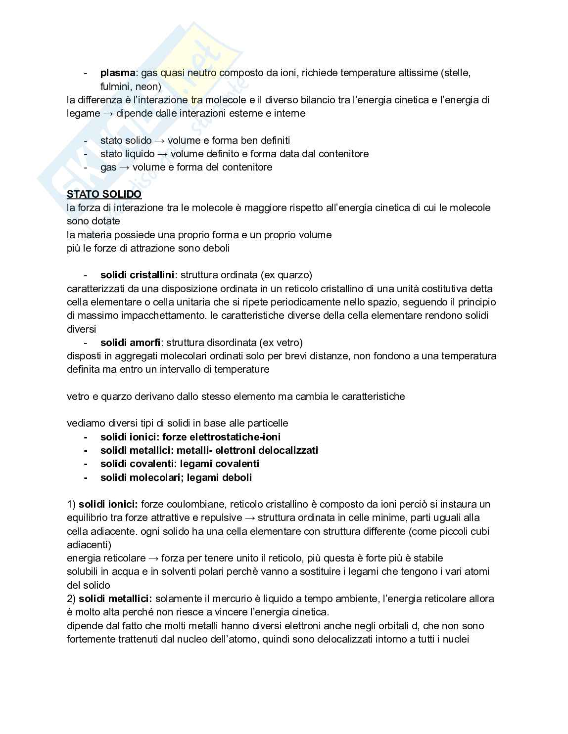 Chimica e propedeutica biochimica, semestre filtro Pag. 11