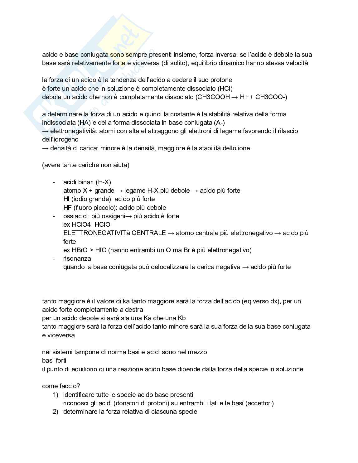 Chimica e propedeutica biochimica, semestre filtro Pag. 41