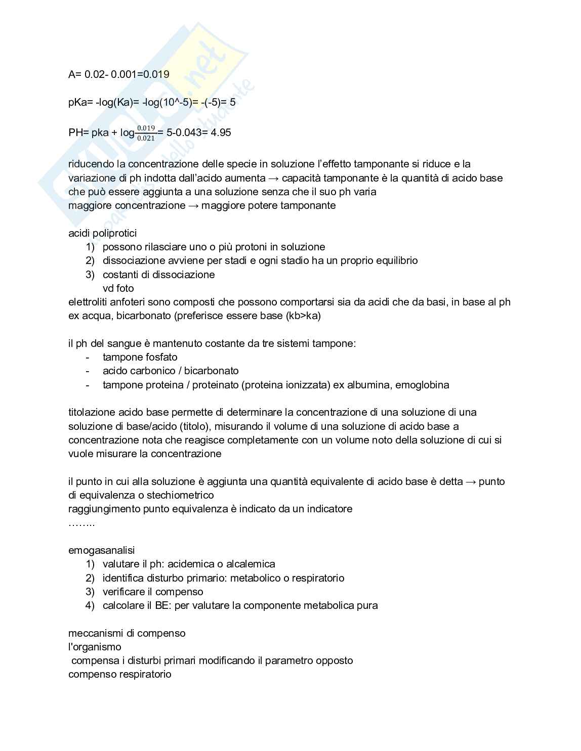 Chimica e propedeutica biochimica, semestre filtro Pag. 46