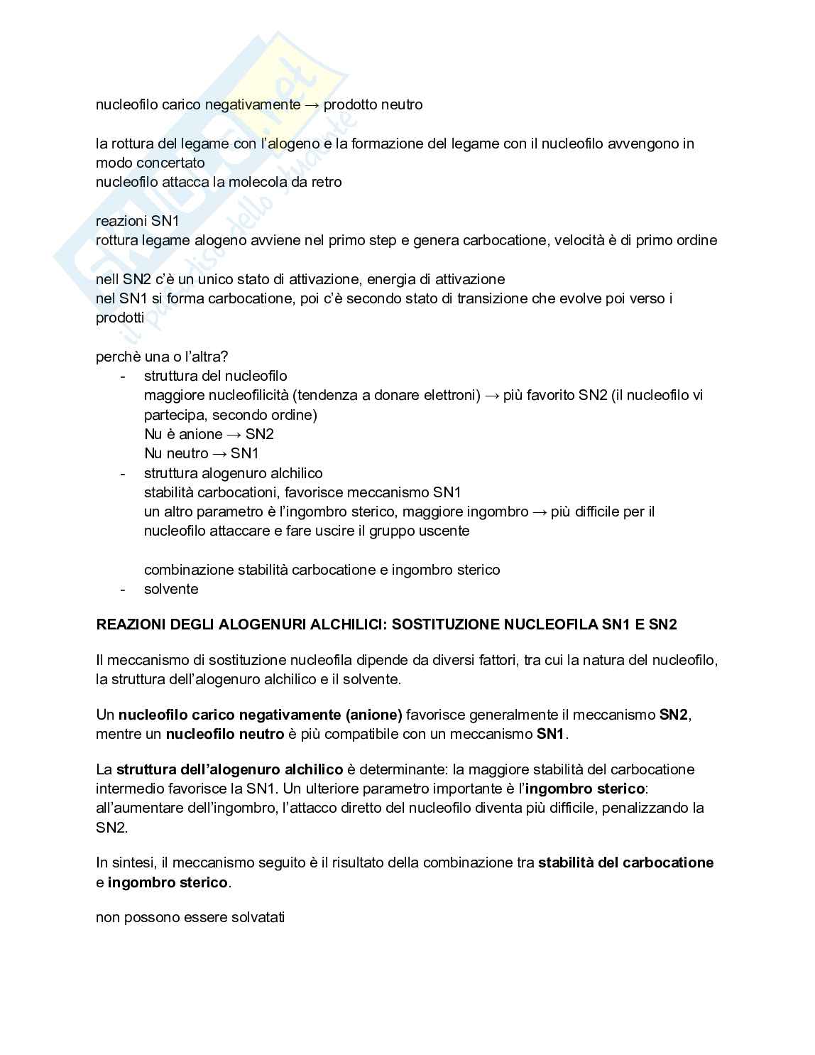 Chimica e propedeutica biochimica, semestre filtro Pag. 56