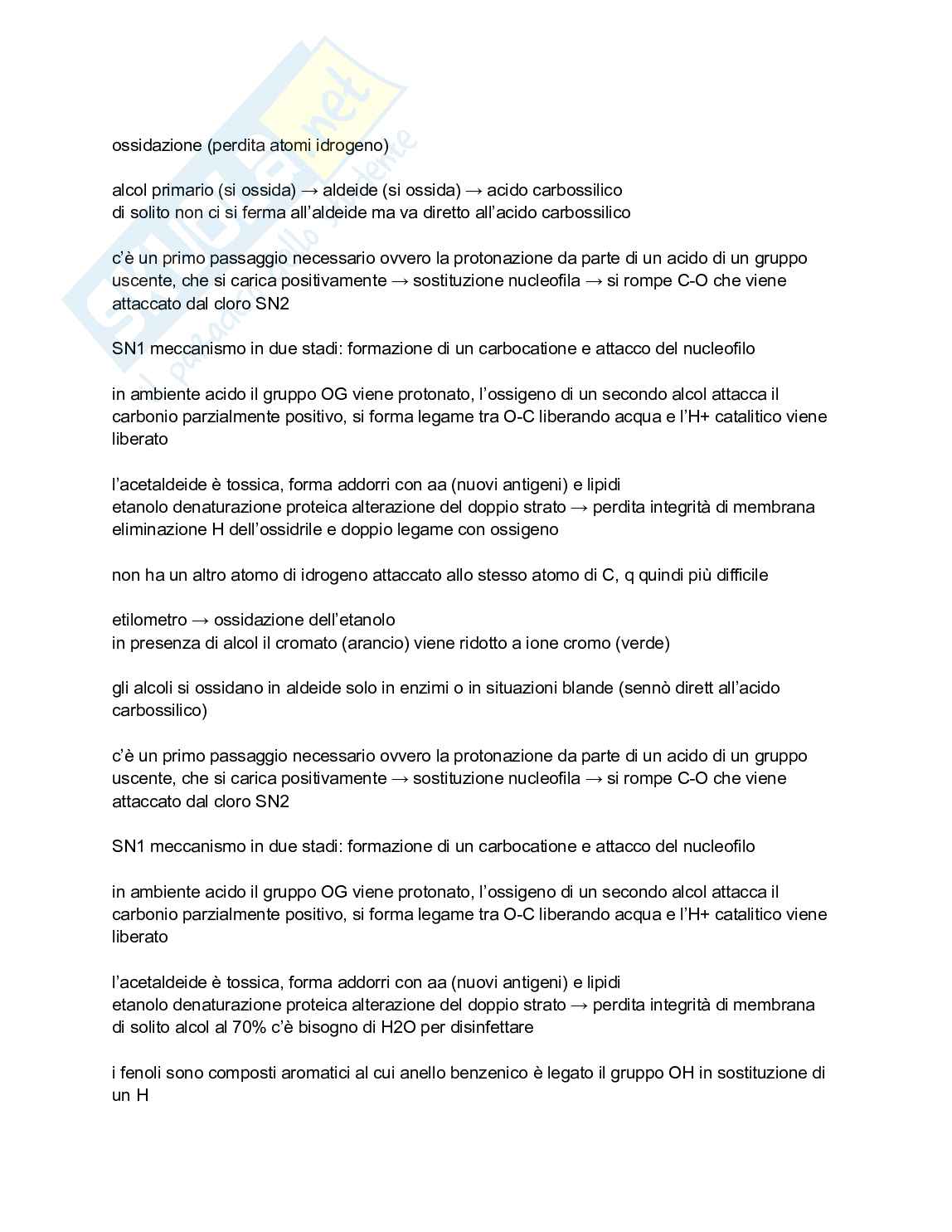 Chimica e propedeutica biochimica, semestre filtro Pag. 66