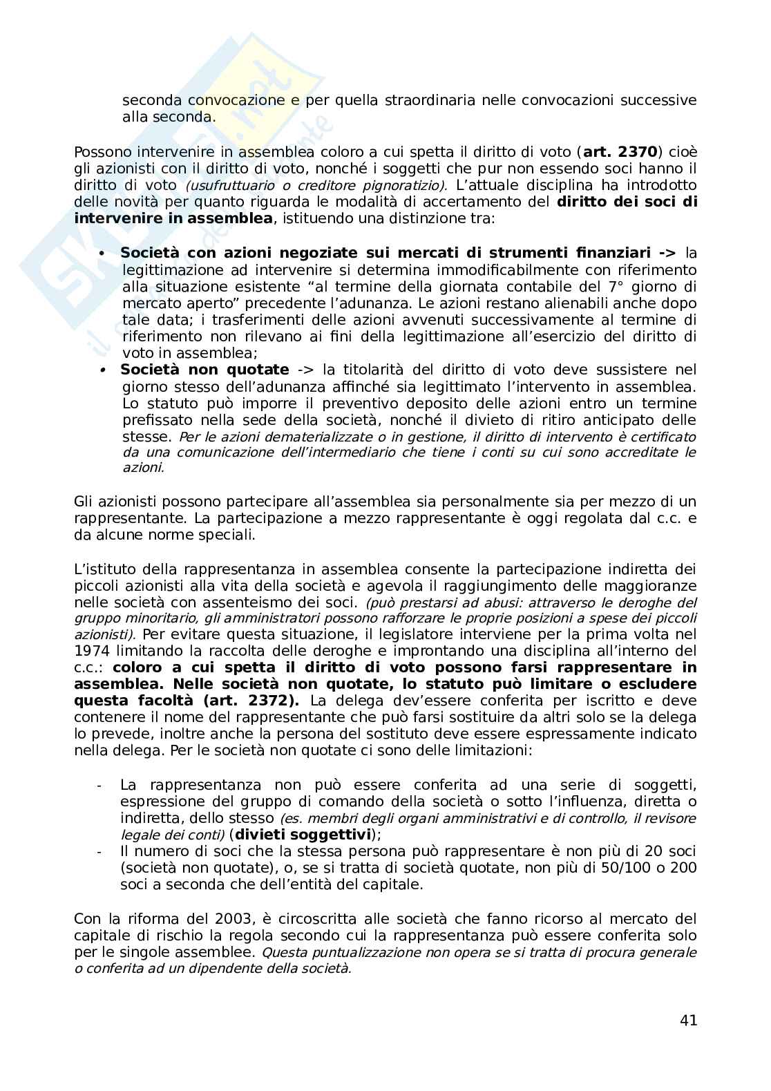 Diritto commerciale, parte orale dalle società in poi Pag. 41