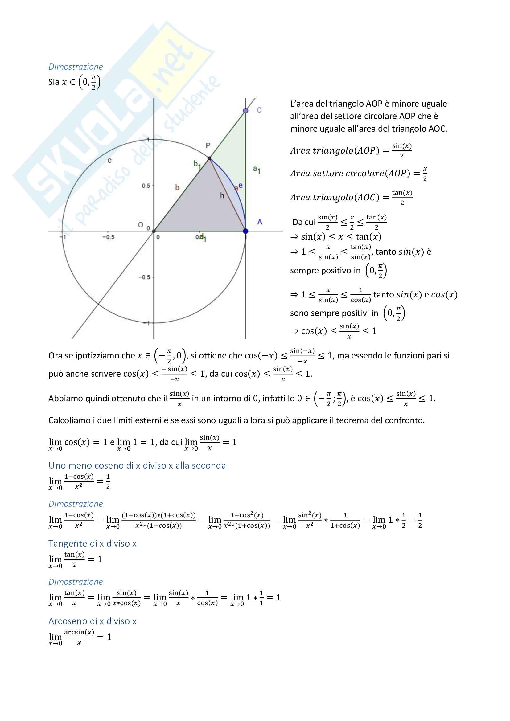 Analisi Matematica - Formulario Pag. 26