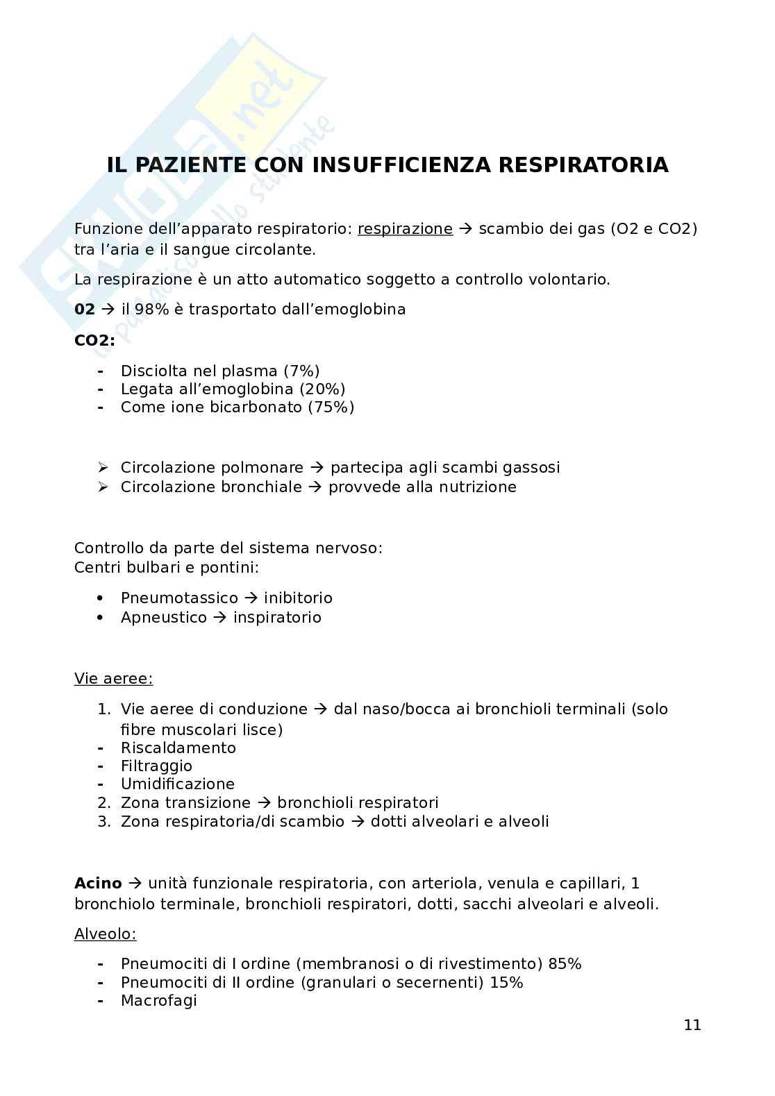 Medicina interna 2 - infermieristica clinica in area medica  Pag. 11