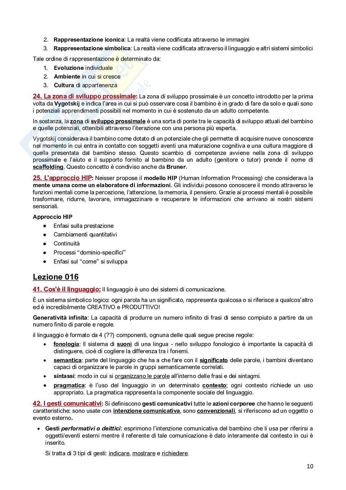 Paniere Psicologia del ciclo di vita (2026) - Risposte aperte corrette  Pag. 11