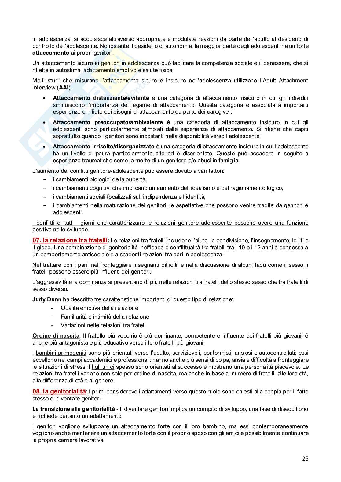 Paniere Psicologia del ciclo di vita (2026) - Risposte aperte corrette  Pag. 26