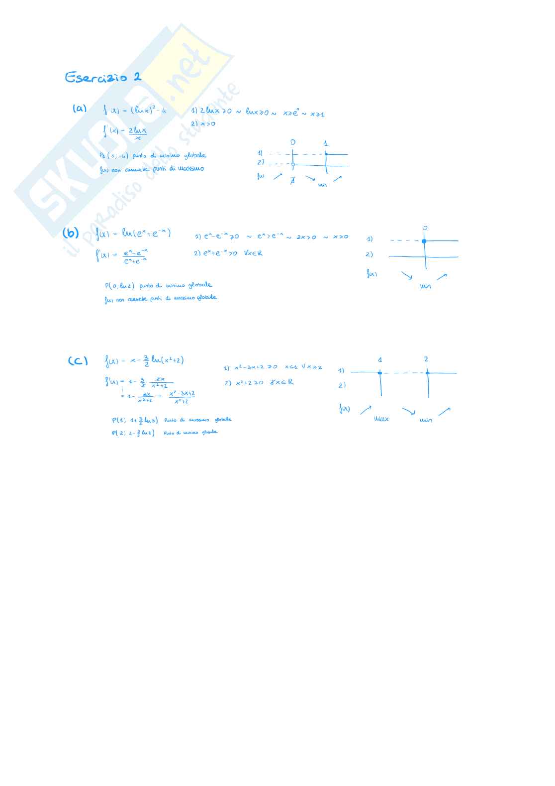 Esercizi Matematica Pag. 2