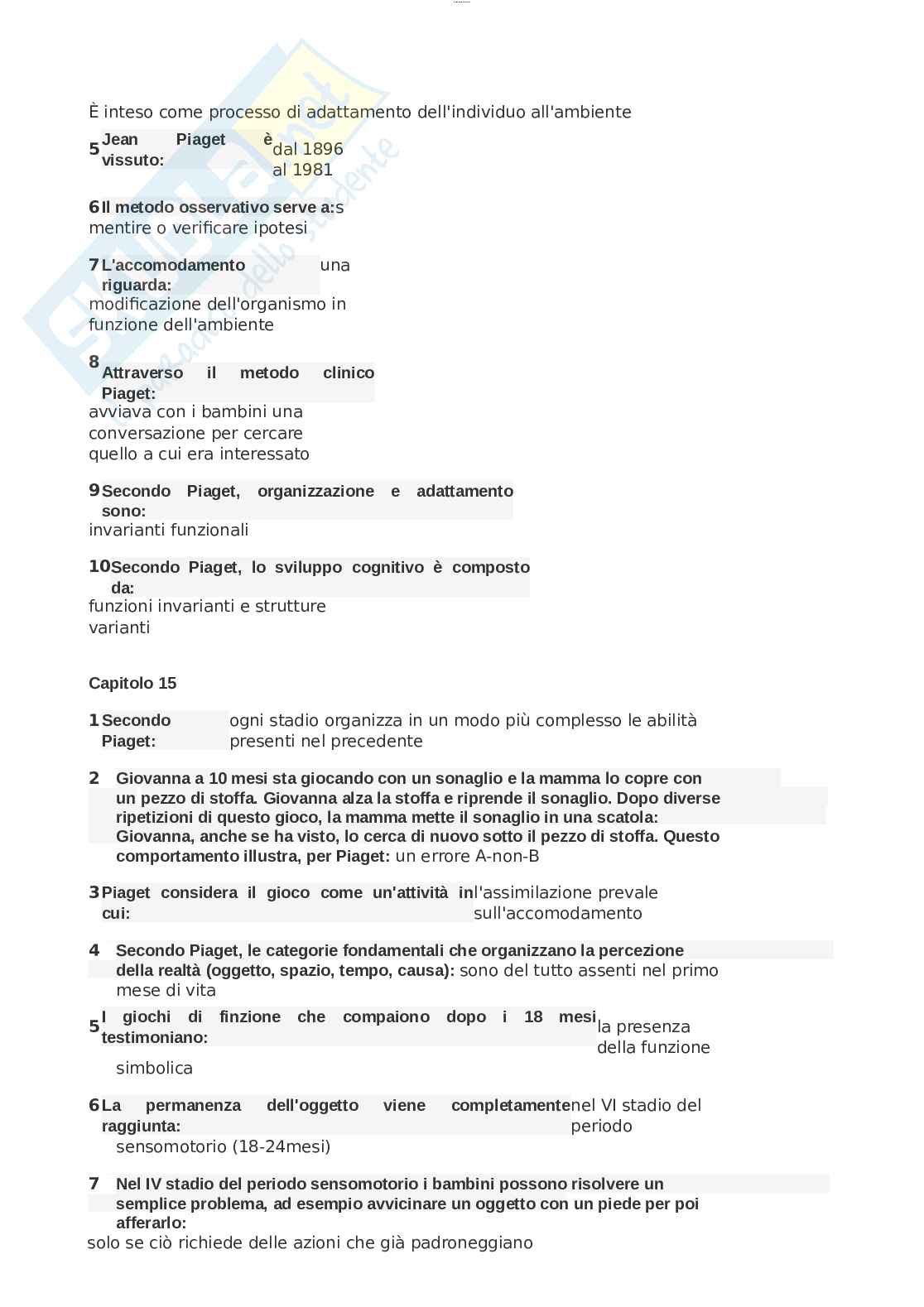 Paniere esame Psicologia giuridica  Pag. 11