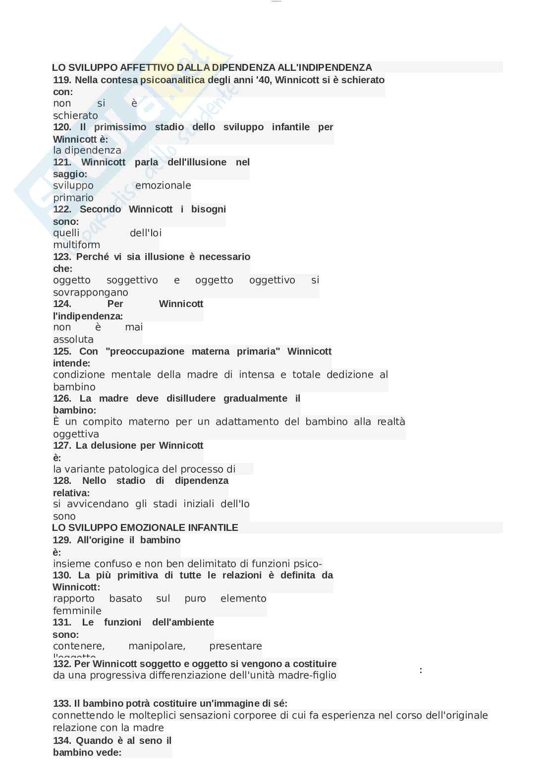 Paniere esame Psicologia giuridica  Pag. 21