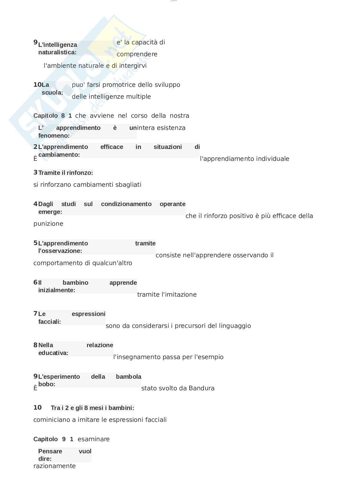 Paniere esame Psicologia giuridica  Pag. 6