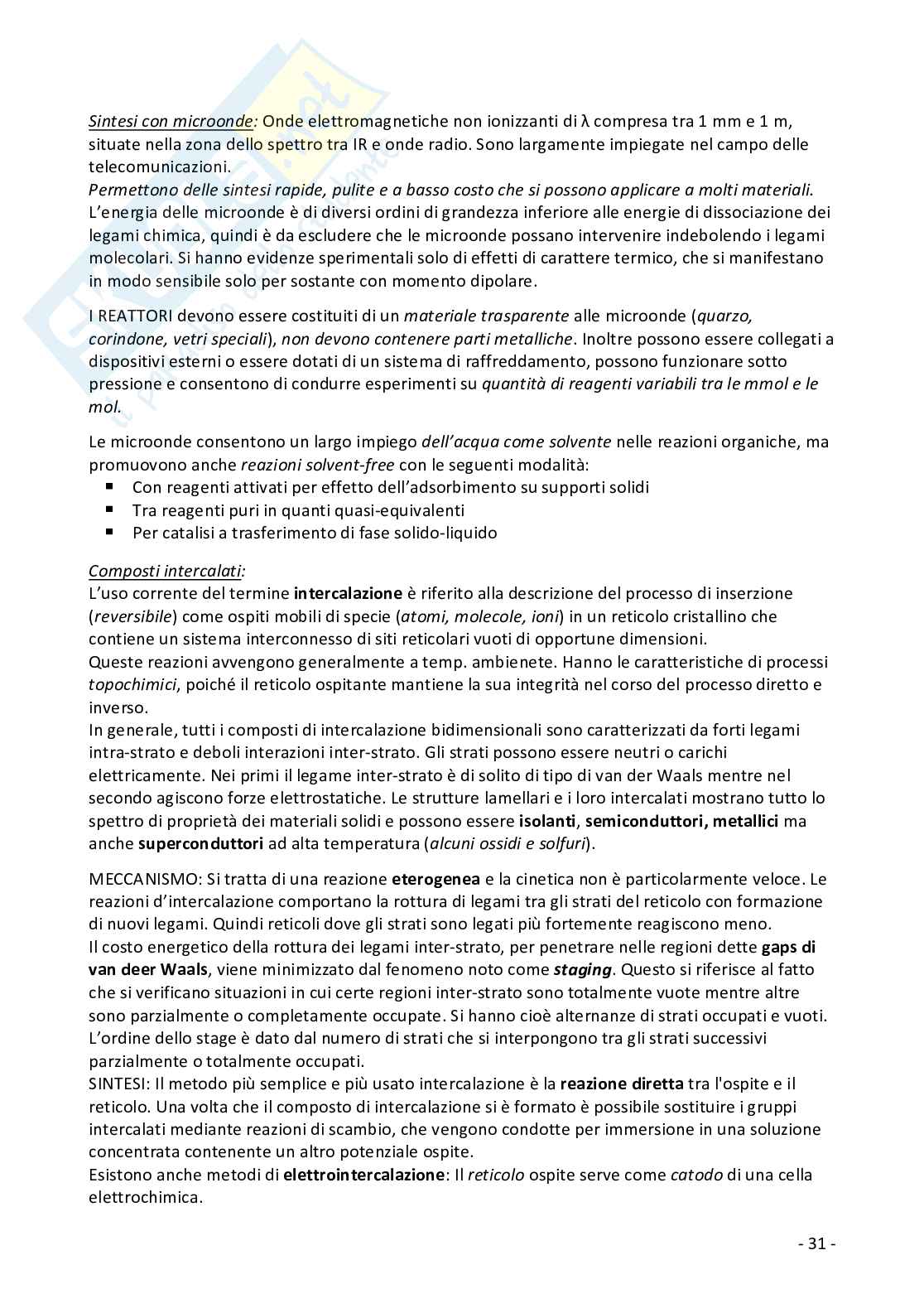 Appunti corso: applicazioni di materiali inorganici Pag. 31