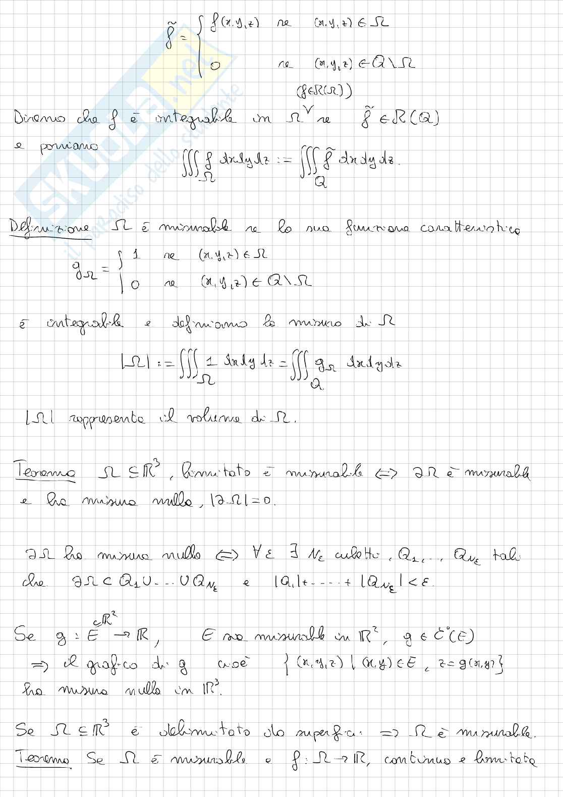 Integrali in R3 - Appunti Pag. 2