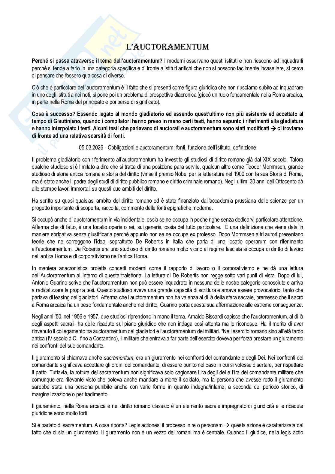 Appunti completi del corso di Diritto romano e fondamenti del diritto europeo Pag. 11