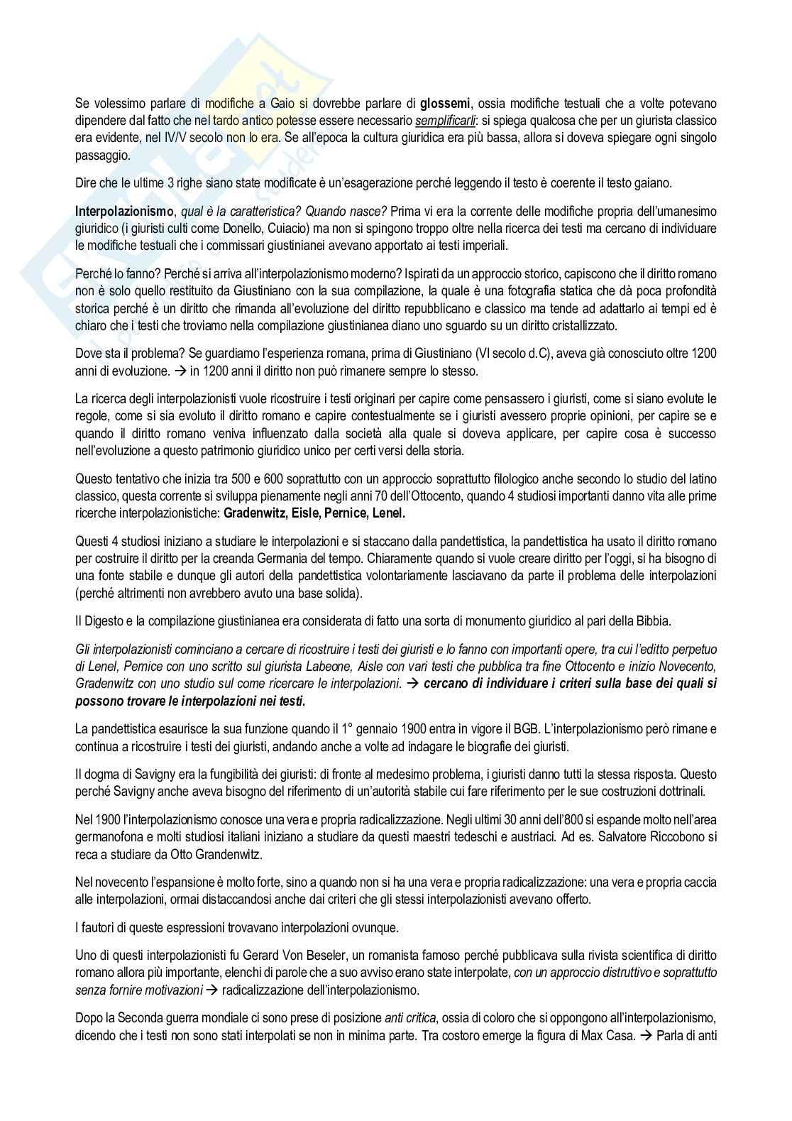 Appunti completi del corso di Diritto romano e fondamenti del diritto europeo Pag. 51