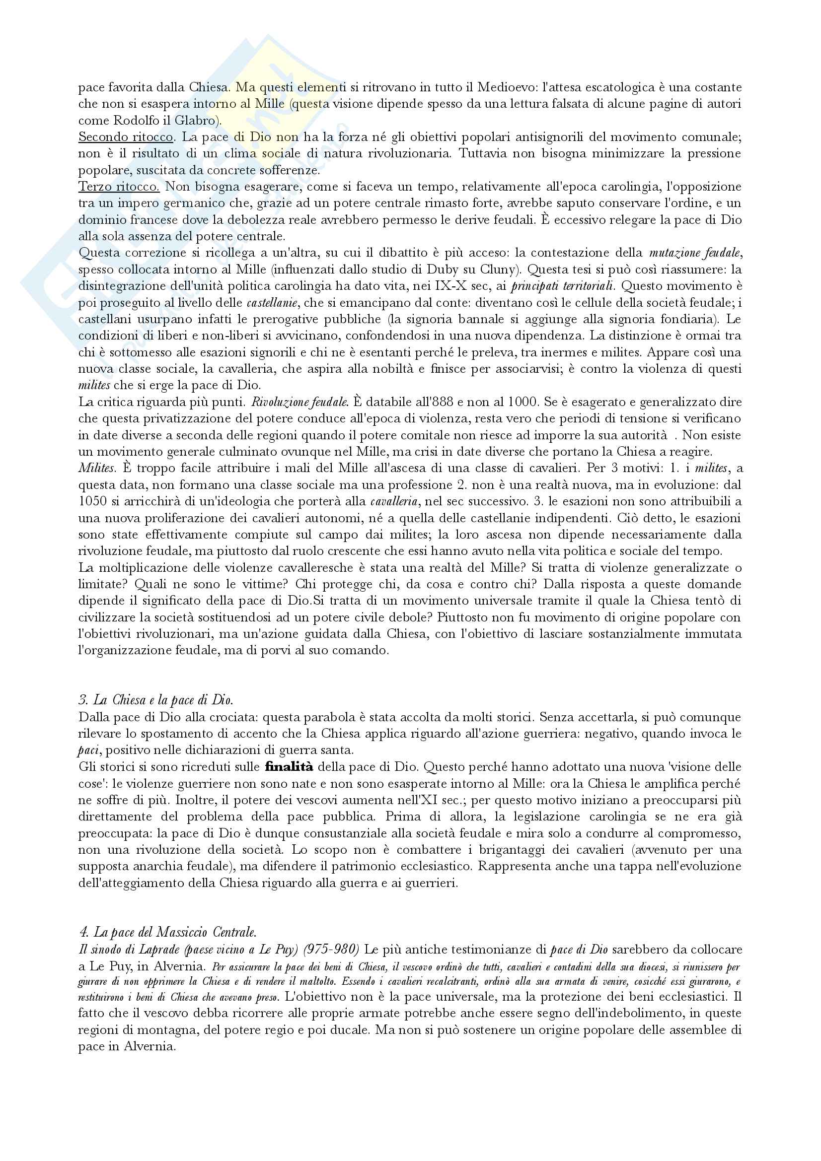 Riassunto esame Storia del Cristianesimo, docente Canetti, libro consigliato Guerra Santa, Flori Pag. 6