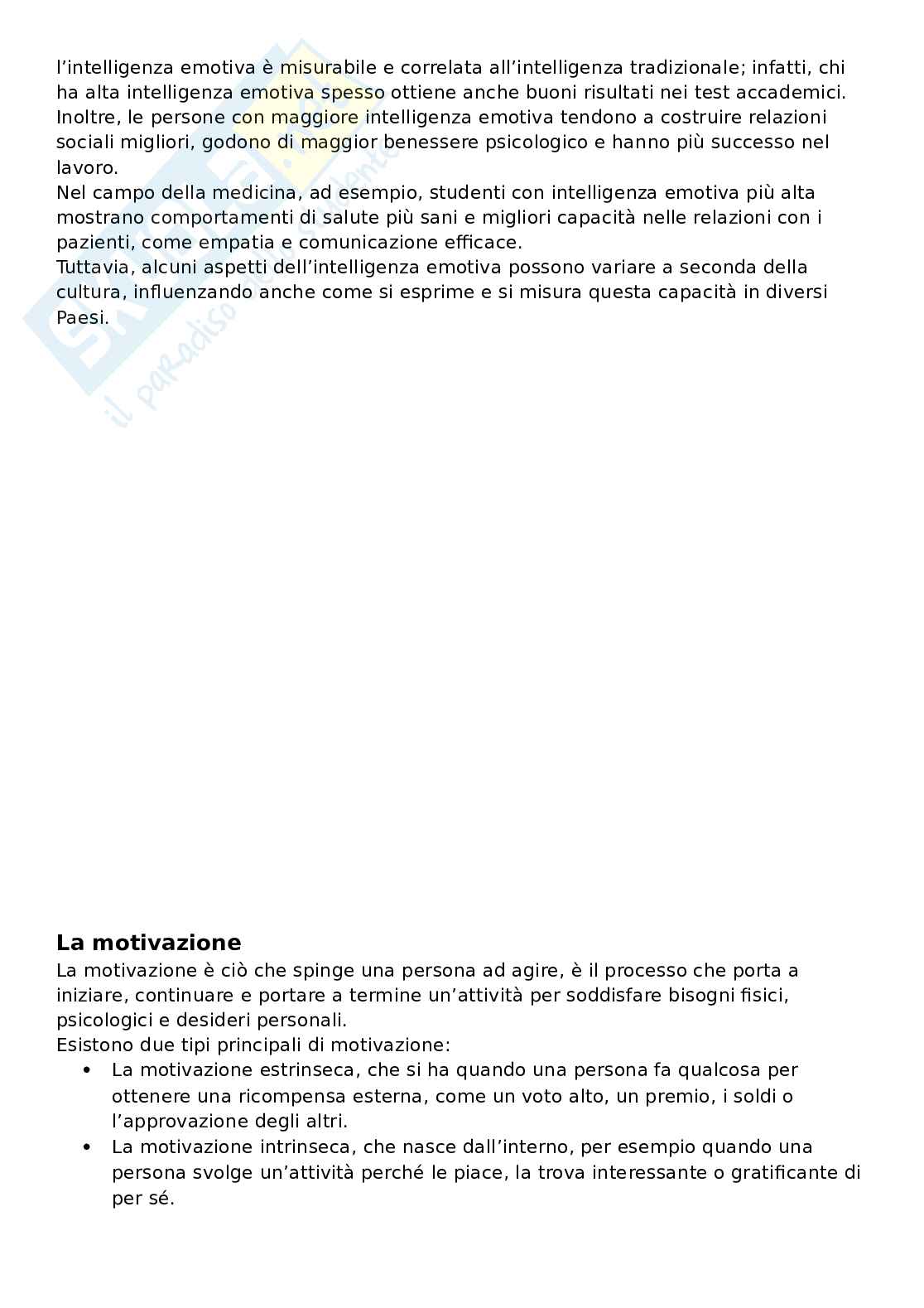 Appunti di Fondamenti di psicologia generale + slide e libro integrati Pag. 66