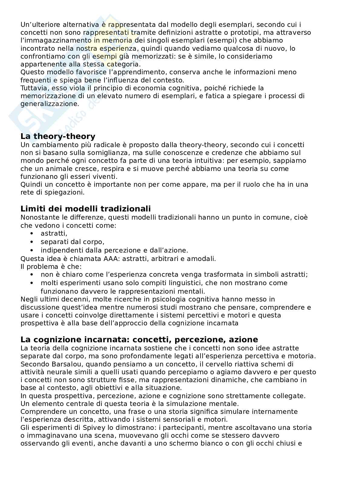 Appunti di Fondamenti di psicologia generale + slide e libro integrati Pag. 76