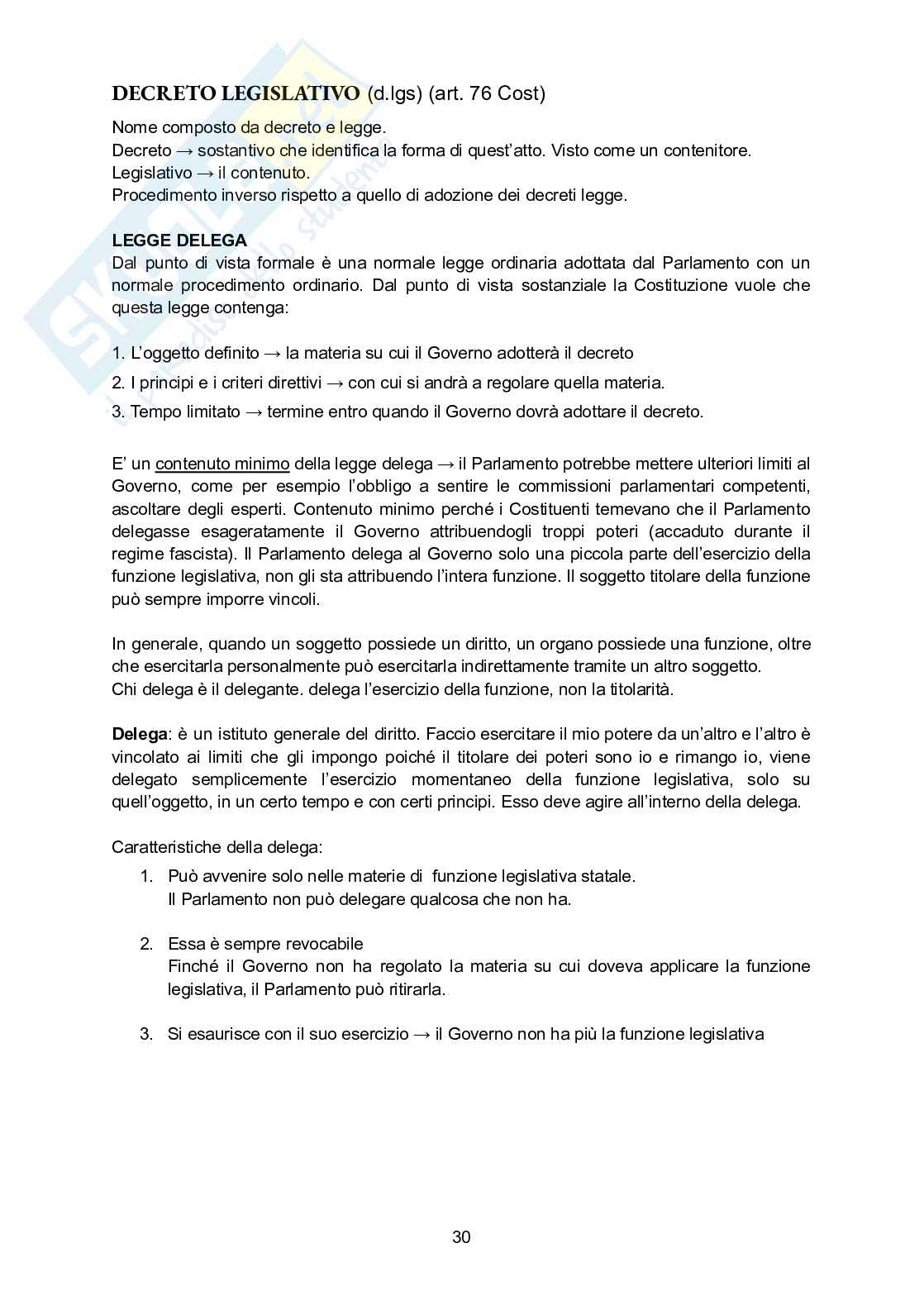 Diritto pubblico - Appunti Pag. 31