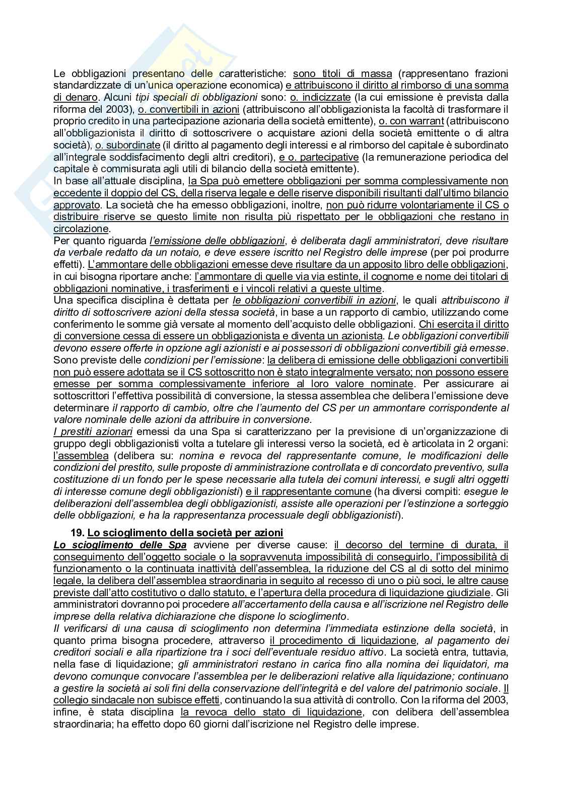 Riassunto esame Diritto commerciale , Prof. Morini Alessandro, libro consigliato Manuale di diritto commerciale, Campobasso  Pag. 16